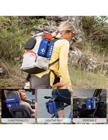 Kit de Primeros Auxilios 508 PCS Pasenhome - Grande y Desmontable