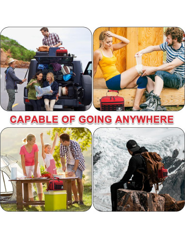 Kit de Primeros Auxilios Grande Vriexsd 450 Piezas Impermeable