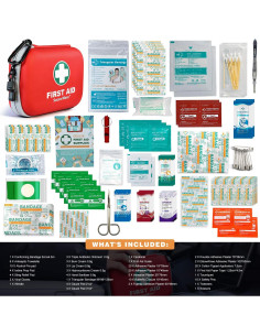 Kit de Primeros Auxilios Mini SuccorWare 150 Piezas Rojo 2
