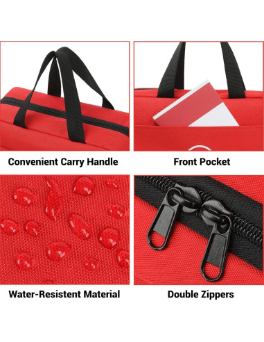 Kit de Primeros Auxilios Heltrek 450 Piezas Profesional Portátil