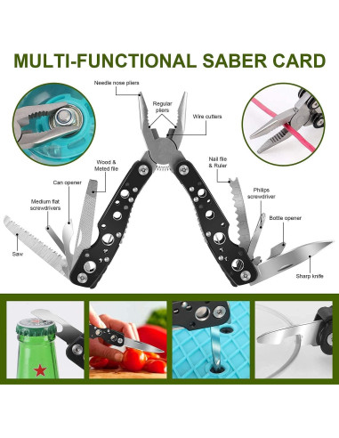 Kit de Supervivencia 32 en 1 Verifygear con Mochila Táctica