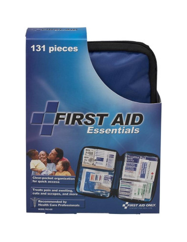 Kit de Primeros Auxilios First Aid Only 131 Piezas para Hogar y Coche