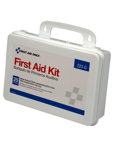 Kit de Primeros Auxilios First Aid Only 223-G para 25 Personas