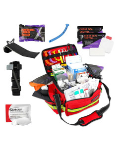 Bolsa de Primeros Auxilios Lightning X MB25 Roja - 248 Suministros