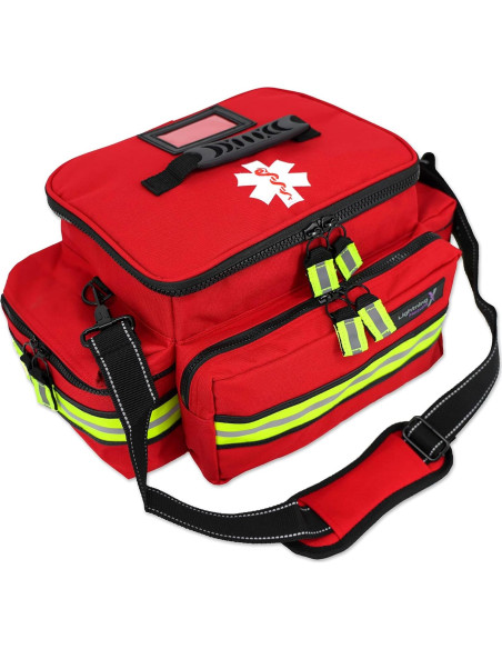 Bolsa de Primeros Auxilios Lightning X MB25 Roja - 248 Suministros
