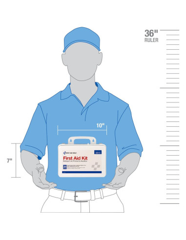 Kit de Primeros Auxilios First Aid Only 223-G para 25 Personas