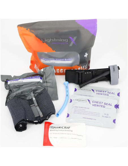 Bolsa de Primeros Auxilios Lightning X MB25 Roja - 248 Suministros