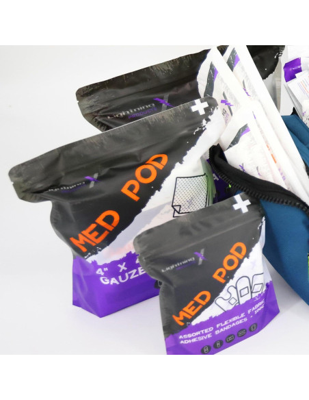 Bolsa de Trauma Compacta Lightning X EMS Azul 35.6x22.9x17.8 cm