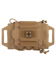 Bolsa de Primeros Auxilios IFAK LIVANS Caqui Modular 350g