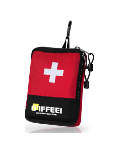 Estuche de Primeros Auxilios Vacío O'IFFEEI Rojo 11.9x16.5cm