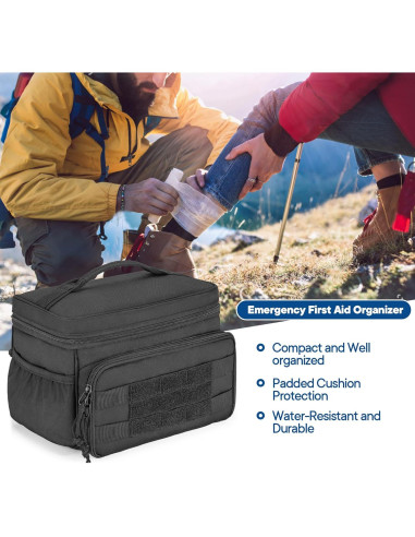 Bolsa de Almacenamiento de Medicamentos Damero 29.2x20.3cm