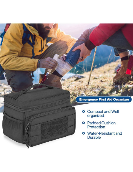 Bolsa de Almacenamiento de Medicamentos Damero 29.2x20.3cm