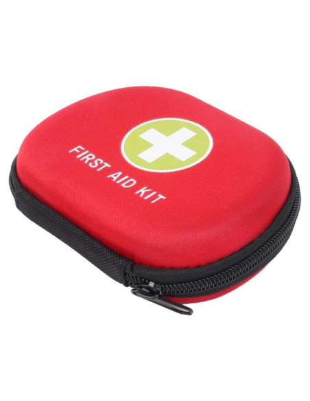 Estuche Duro EVA Vacío Primeros Auxilios Jipemtra Rojo 12.8x10.2cm