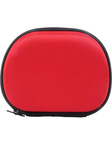 Estuche Duro EVA Vacío Primeros Auxilios Jipemtra Rojo 12.8x10.2cm