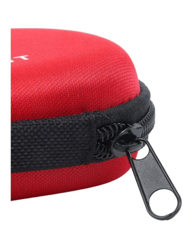 Estuche Duro EVA Vacío Primeros Auxilios Jipemtra Rojo 12.8x10.2cm
