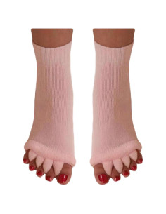 Calcetines separadores de dedos para mujeres HM102 - Rosa