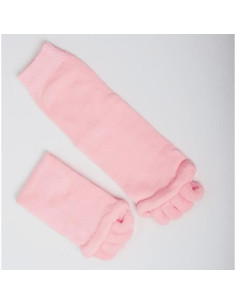 Calcetines separadores de dedos para mujeres HM102 - Rosa 2