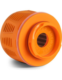 Cartucho de Filtro GRAYL GeoPress 710 ml Naranja Alta Visibilidad 2