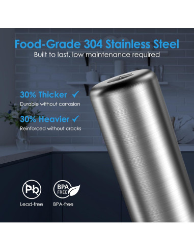 Filtro de Agua Bajo Fregadero Waterdrop AS13 6 Etapas Acero Inoxidable