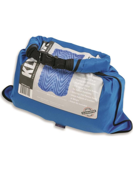 Colchón Inflable Klymit Doble V 188x119 cm Ligero Camping