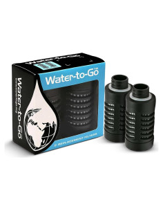 Filtros de Reemplazo Water-to-Go 75cl - Paquete de 2, Elimina Virus