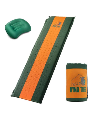 Colchoneta de Camping Autoinflable Ryno Tuff 190.5x63.5 cm