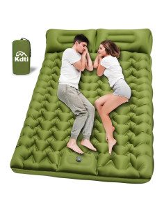 Colchón Inflable Doble Kdti 199x140 cm con Bomba Incorporada