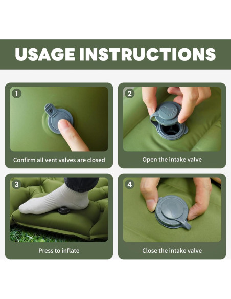 Colchón Inflable Doble Kdti 199x140 cm con Bomba Incorporada