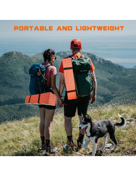 Colchoneta Plegable TIYURENER O1 Espuma Celdas Cerradas 182x56cm