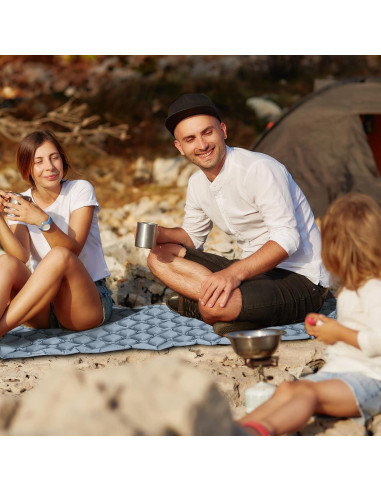 Colchoneta Inflable Ultraligera Viking Trek VKT-SP-GRY 5.08 cm