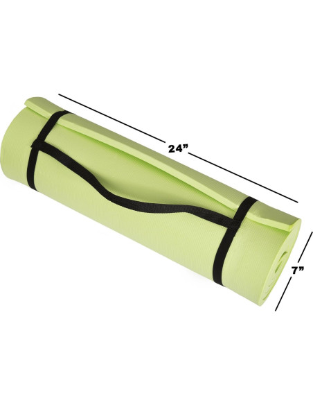 Colchoneta de Camping Wakeman 182.88x60.96cm Espuma Antideslizante