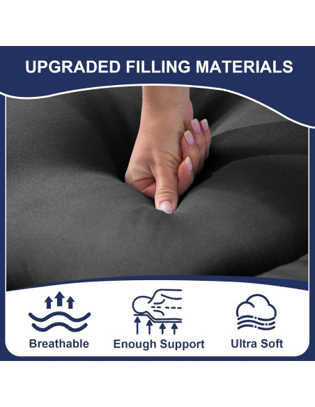 Colchón Futón Japonés DELADOLA Individual Verde 203x91cm