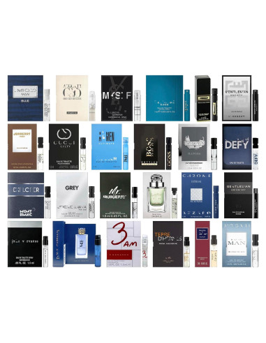 Set de 9 Viales de Muestra de Fragancias para Hombres - Alta Gama