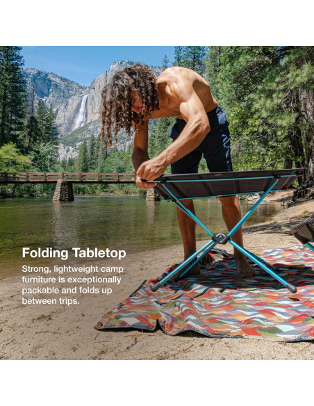 Silla y Mesa Plegable Helinox Sunset para Camping