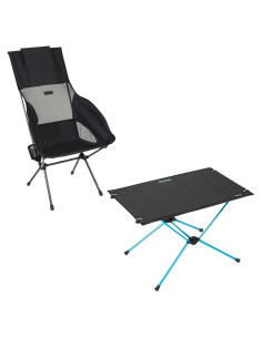 Silla y Mesa Helinox Savanna Plegable para Camping