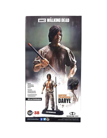 Figura de acción Daryl prisionero McFarlane Toys 17.78 cm Figura de acción Daryl prisionero McFarlane Toys 17.78 cm