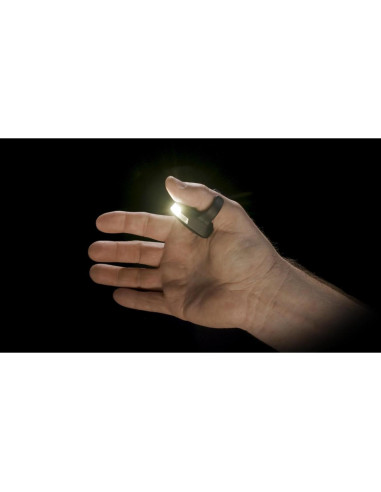 Linterna LED DEX FINGERLIGHT recargable IPX7 3 modos luz