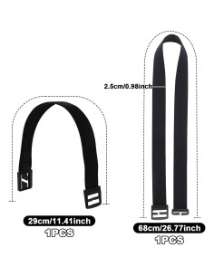 Correa Elástica para Linterna Frontal Tinoaly - Negro 2