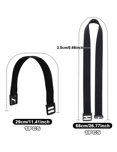 Correa Elástica para Linterna Frontal Tinoaly - Negro