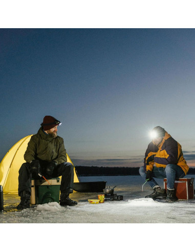 Correa Elástica para Linterna Frontal Tinoaly - Negro