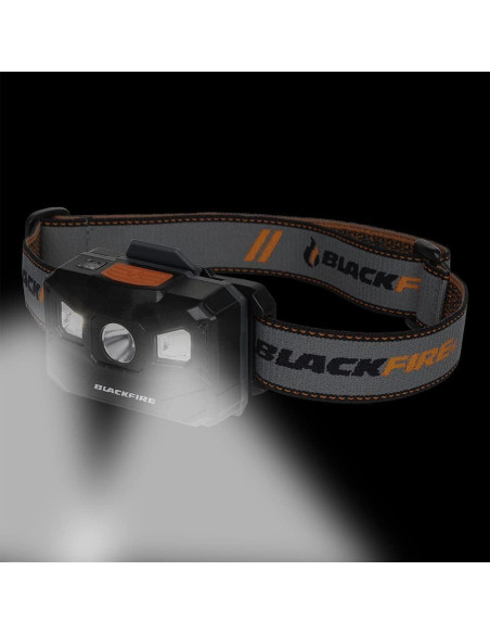 Linterna Frontal LED Recargable Blackfire BBM6048 400 Lúmenes