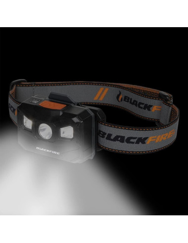 Linterna Frontal LED Recargable Blackfire BBM6048 400 Lúmenes