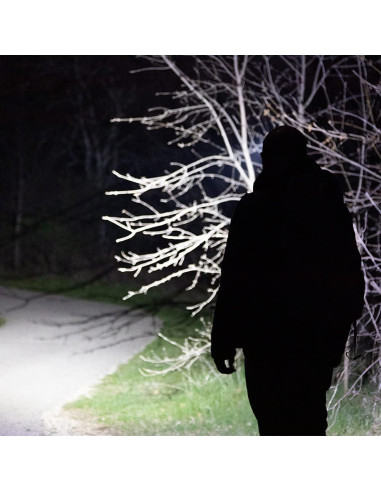 Linterna Frontal LED Recargable Blackfire BBM6048 400 Lúmenes