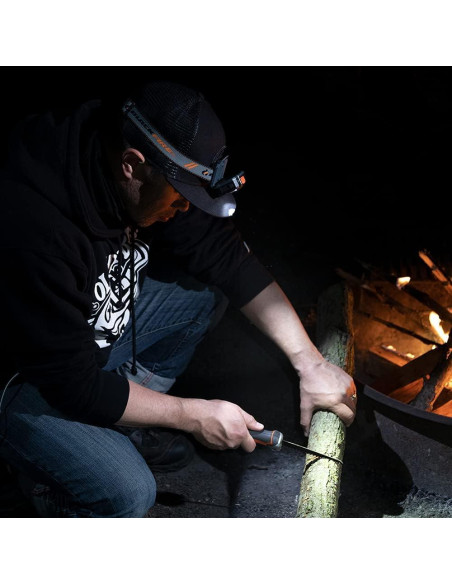 Linterna Frontal LED Recargable Blackfire BBM6048 400 Lúmenes