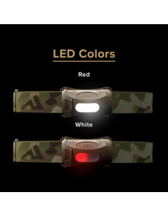 Linterna Frontal Princeton Tec Fred 200 Lúmenes LED Multicam 2