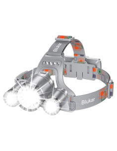 Linterna Frontal LED Blukar K9116 Recargable IPX6 8000L