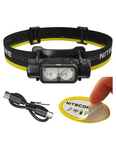 Linterna Frontal Nitecore NU53 1800 Lúmenes USB-C IP68