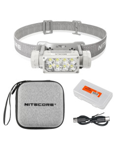 Linterna Frontal Nitecore HC65 UHE 2000 Lúmenes Recargable USB-C