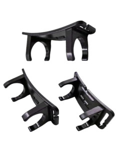 Soporte de Montaje para Linterna Frontal RecDec 3 Piezas 24mm