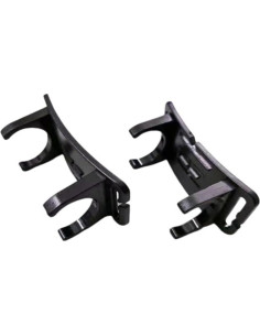 Soporte de Montaje para Linterna Frontal RecDec 3 Piezas 24mm 2